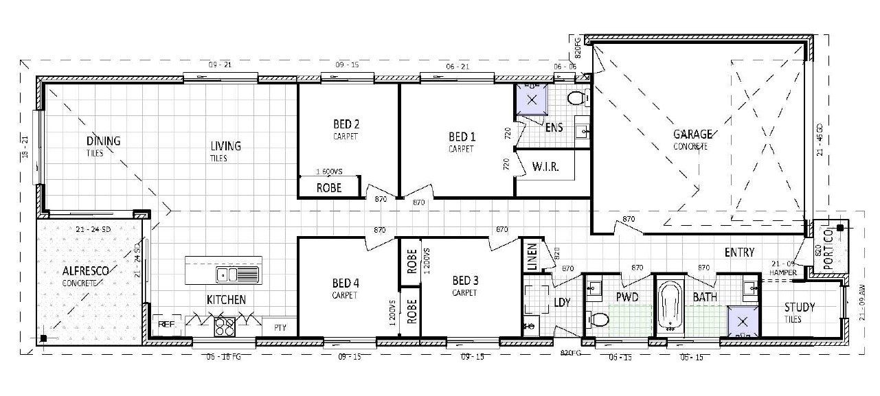 House and Land Investment Property in Joyner, QLD (3.45% Yield) | Aus Investment Properties - Floor Plan 1