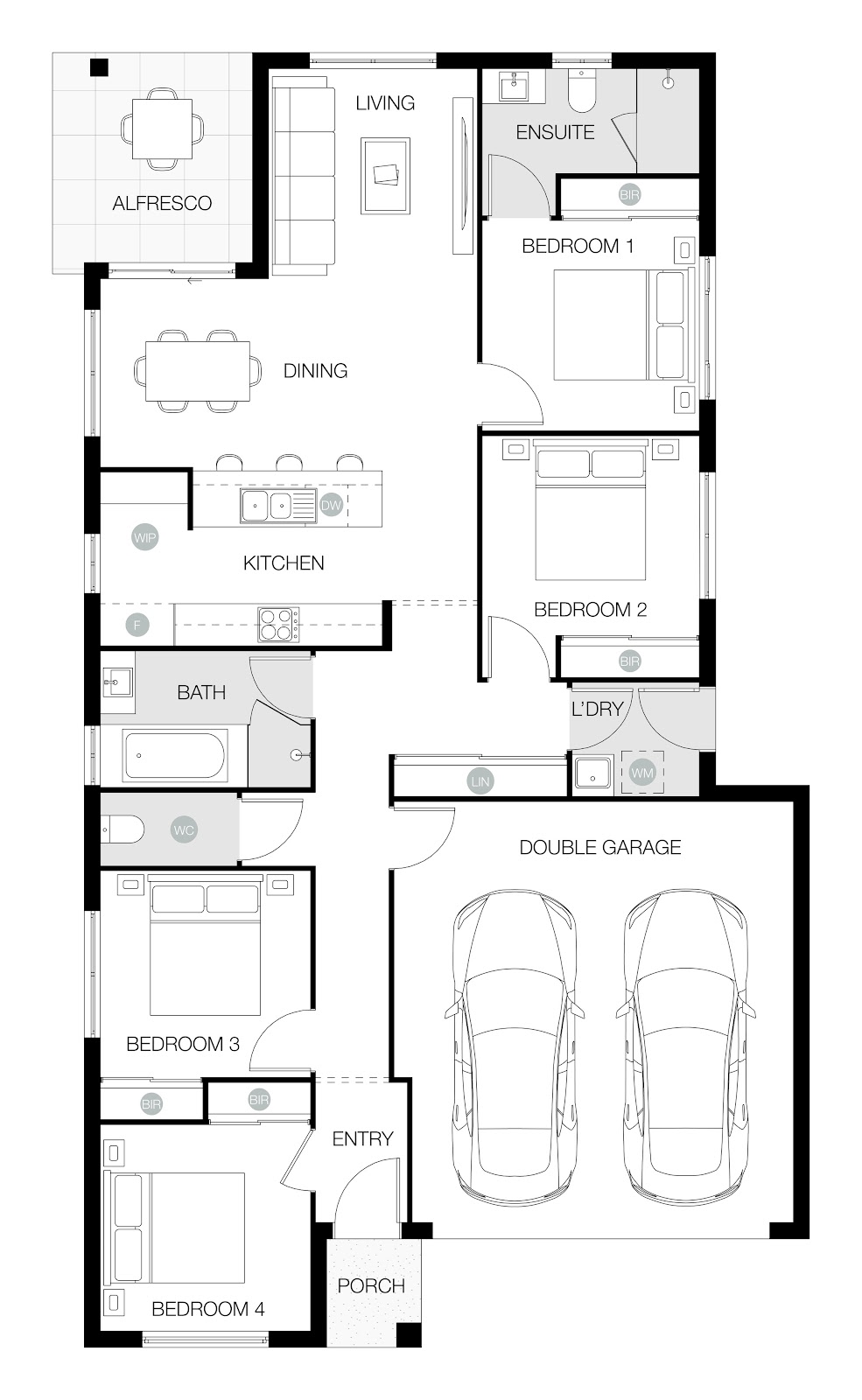 House and Land Investment Property in Bethania, QLD (4.73% Yield) | Aus Investment Properties - Floor Plan 1