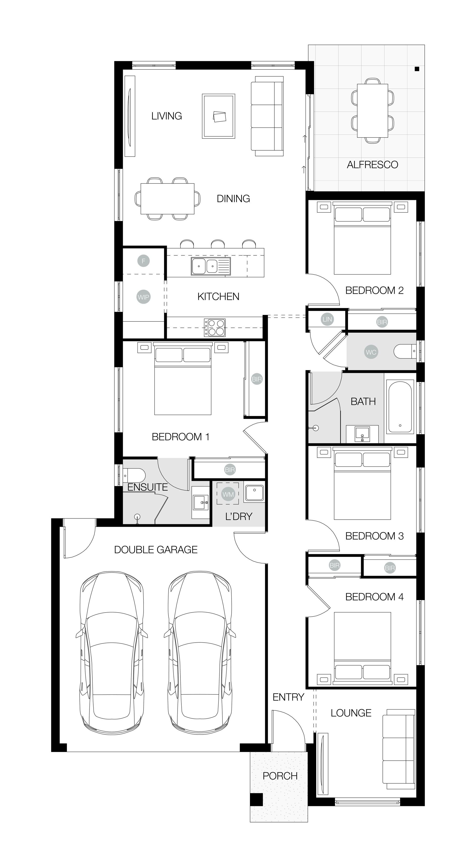 House and Land Investment Property in Greenbank, QLD (4.47% Yield) | Aus Investment Properties - Floor Plan 1