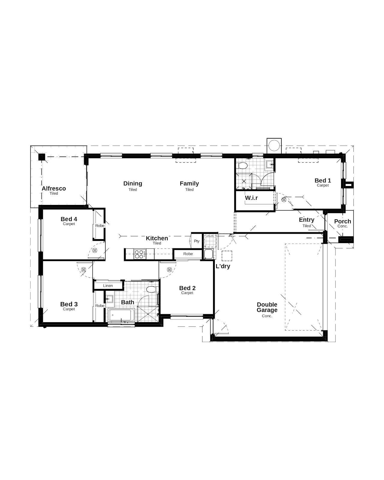 House and Land Investment Property in Warwick, QLD (5.13% Yield) | Aus Investment Properties - Floor Plan 1