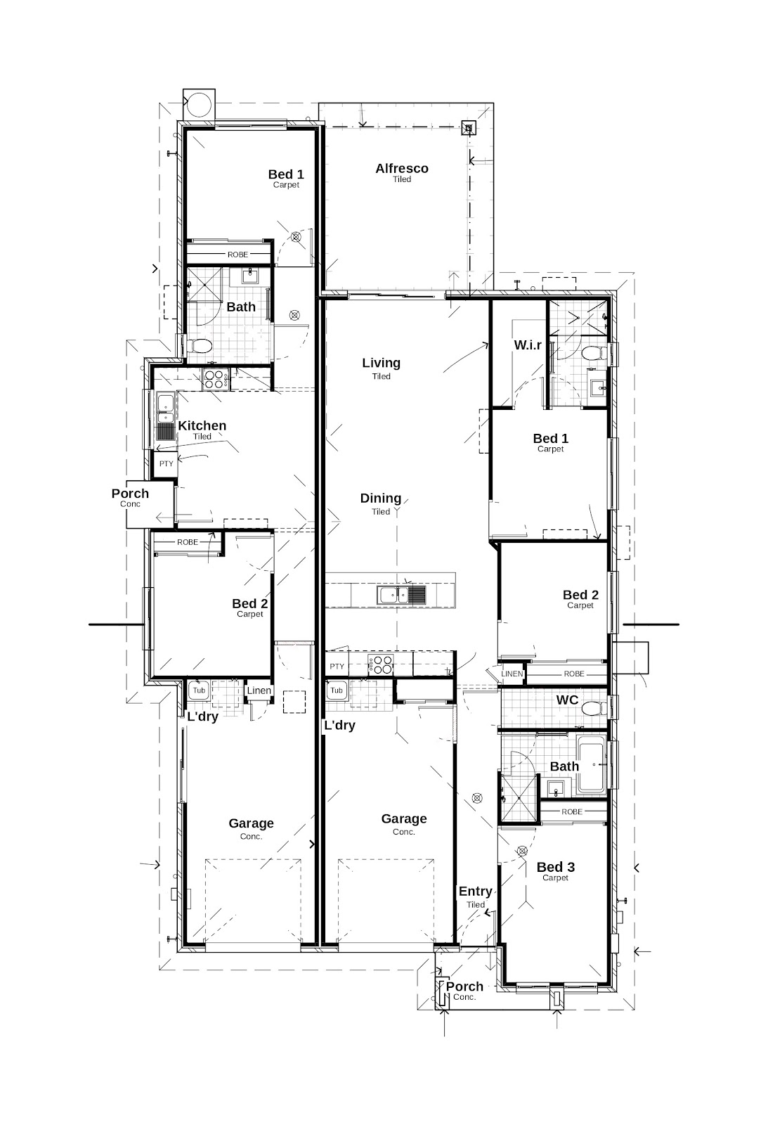 Dual Occupancy Investment Property in Branyan, QLD (5.64% Yield) | Aus Investment Properties - Floor Plan 1
