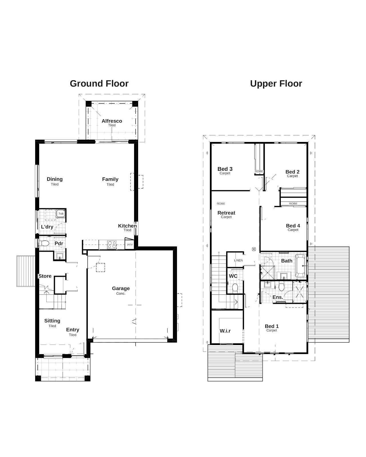House and Land Investment Property in North Rothbury, NSW (4.27% Yield) | Aus Investment Properties - Floor Plan 1