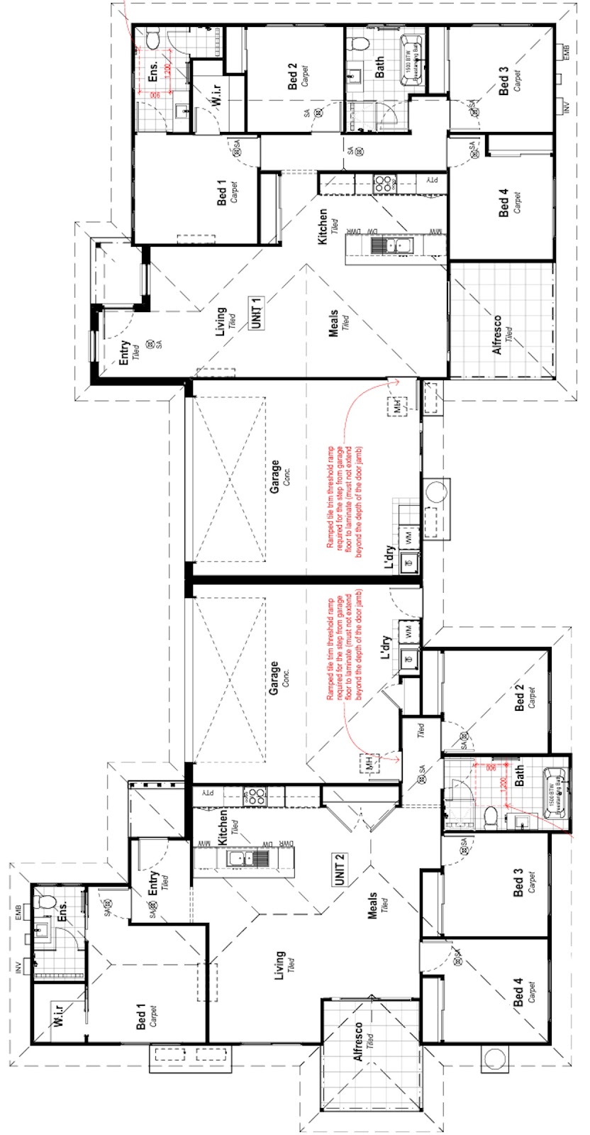 Duplex Investment Property in Bargara, QLD (4.39% Yield) | Aus Investment Properties - Floor Plan 1