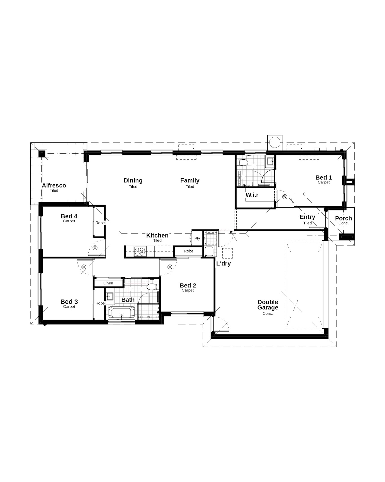 House and Land Investment Property in Warwick, QLD (5.09% Yield) | Aus Investment Properties - Floor Plan 1