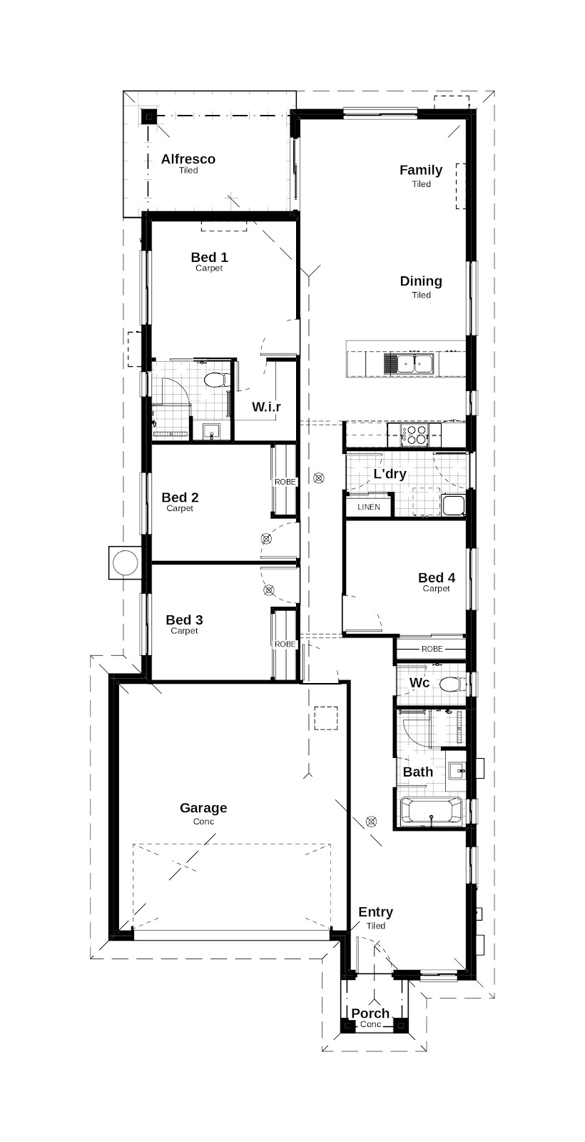 House and Land Investment Property in Warwick, QLD (5.04% Yield) | Aus Investment Properties - Floor Plan 1