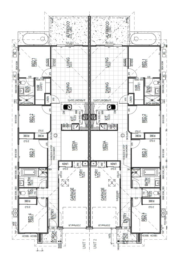 Duplex Investment Property in Bellbird, NSW (4.82% Yield) | Aus Investment Properties - Floor Plan 1