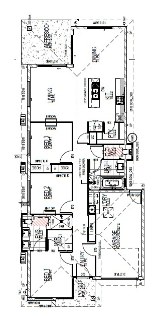 House and Land Investment Property in Cosgrove, QLD (4.28% Yield) | Aus Investment Properties - Floor Plan 1