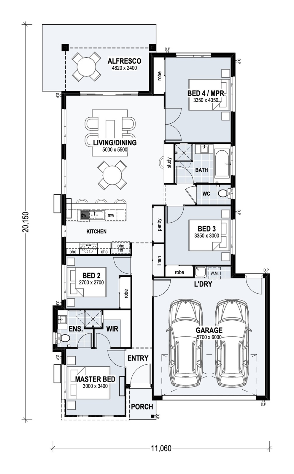 House and Land Investment Property in Caboolture, QLD (2.46% Yield) | Aus Investment Properties - Floor Plan 1