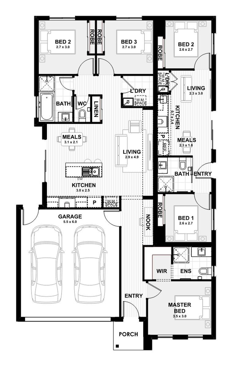 Dual Key Investment Property in Colac, VIC | Aus Investment Properties - Floor Plan 1