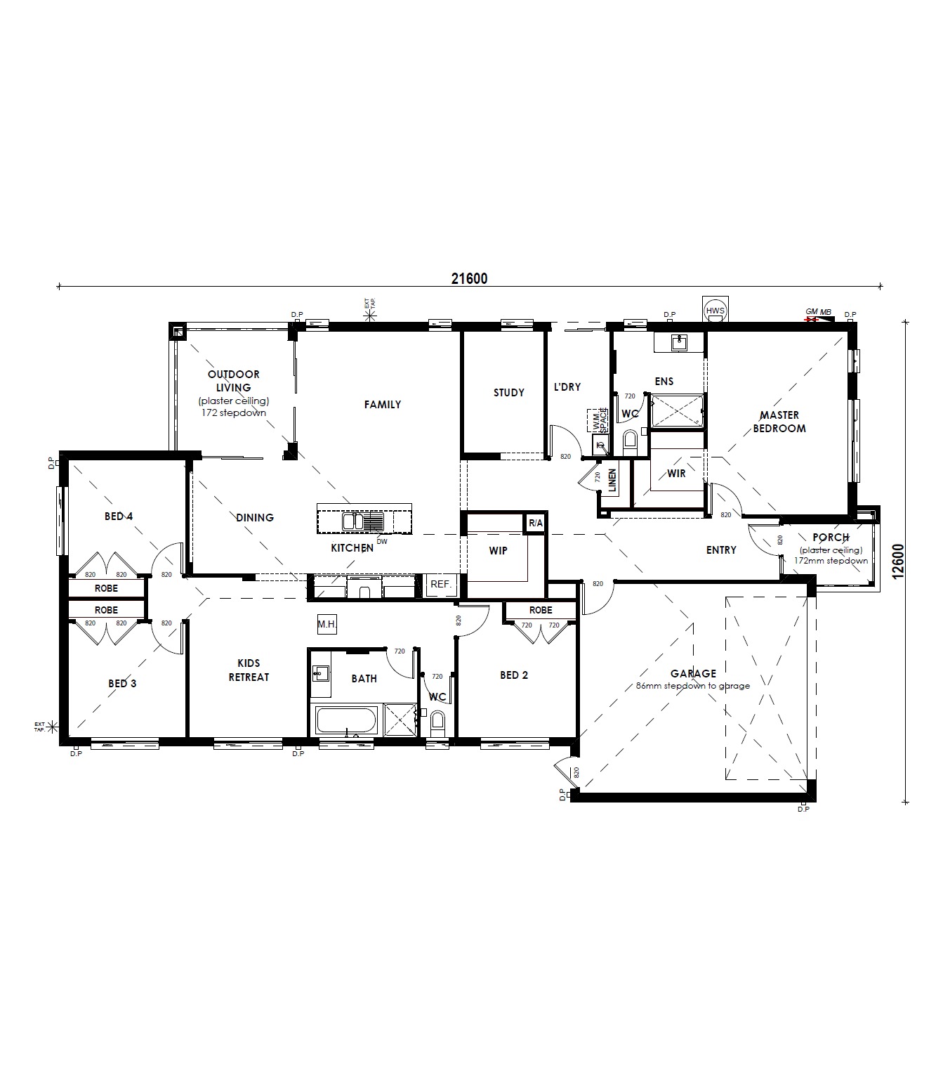 House & Land Investment Property in Morwell, VIC (4.13% Yield) | Aus Investment Properties - Floor Plan 1