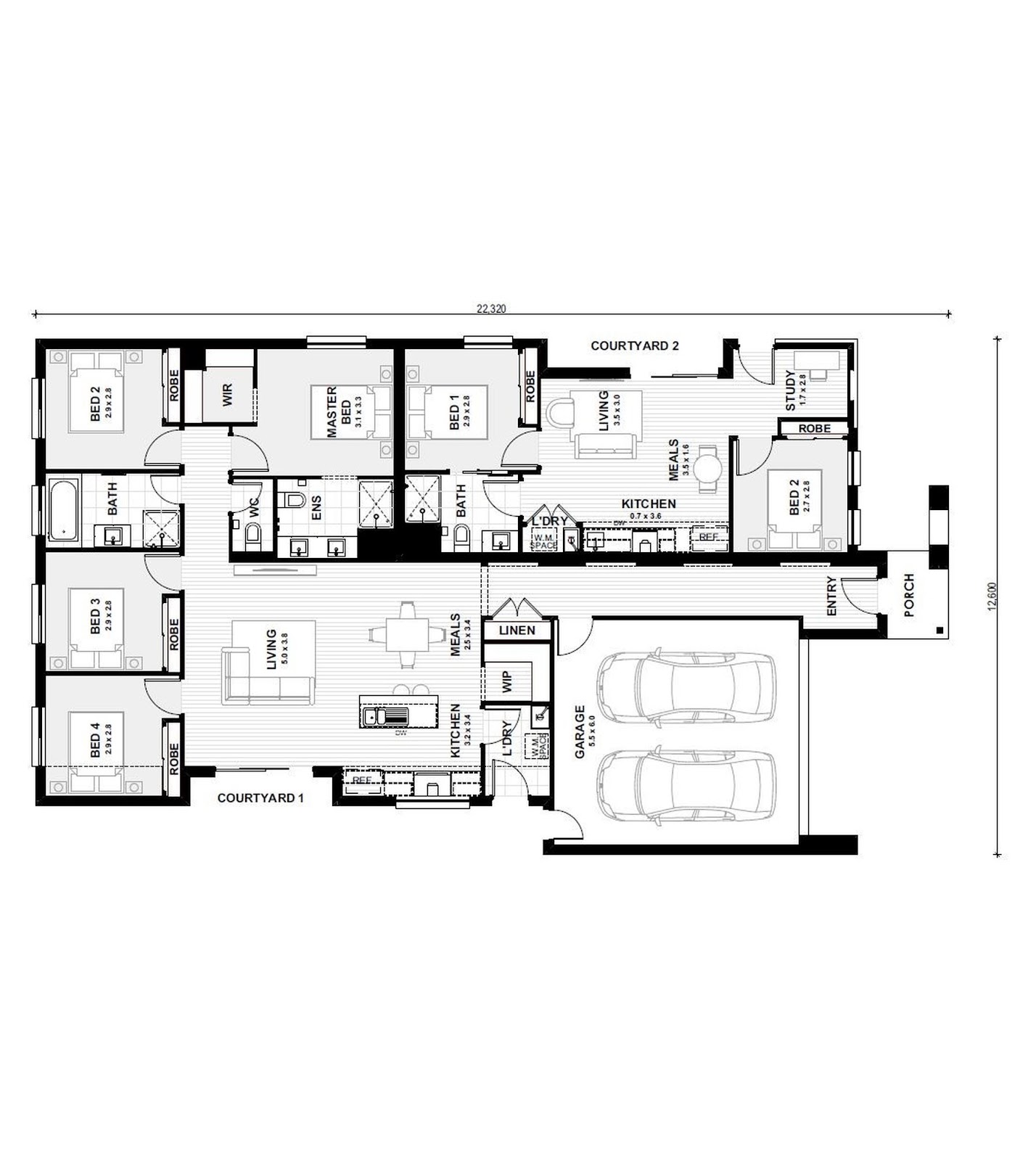 Dual Key Investment Property in Morwell, VIC (5.88% Yield) | Aus Investment Properties - Floor Plan 1