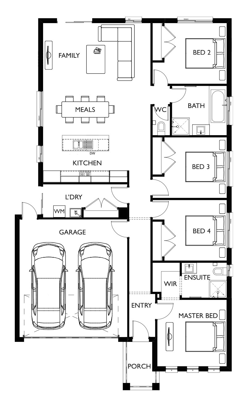 House & Land Investment Property in Truganina, VIC (3.82% Yield) | Aus Investment Properties - Floor Plan 1