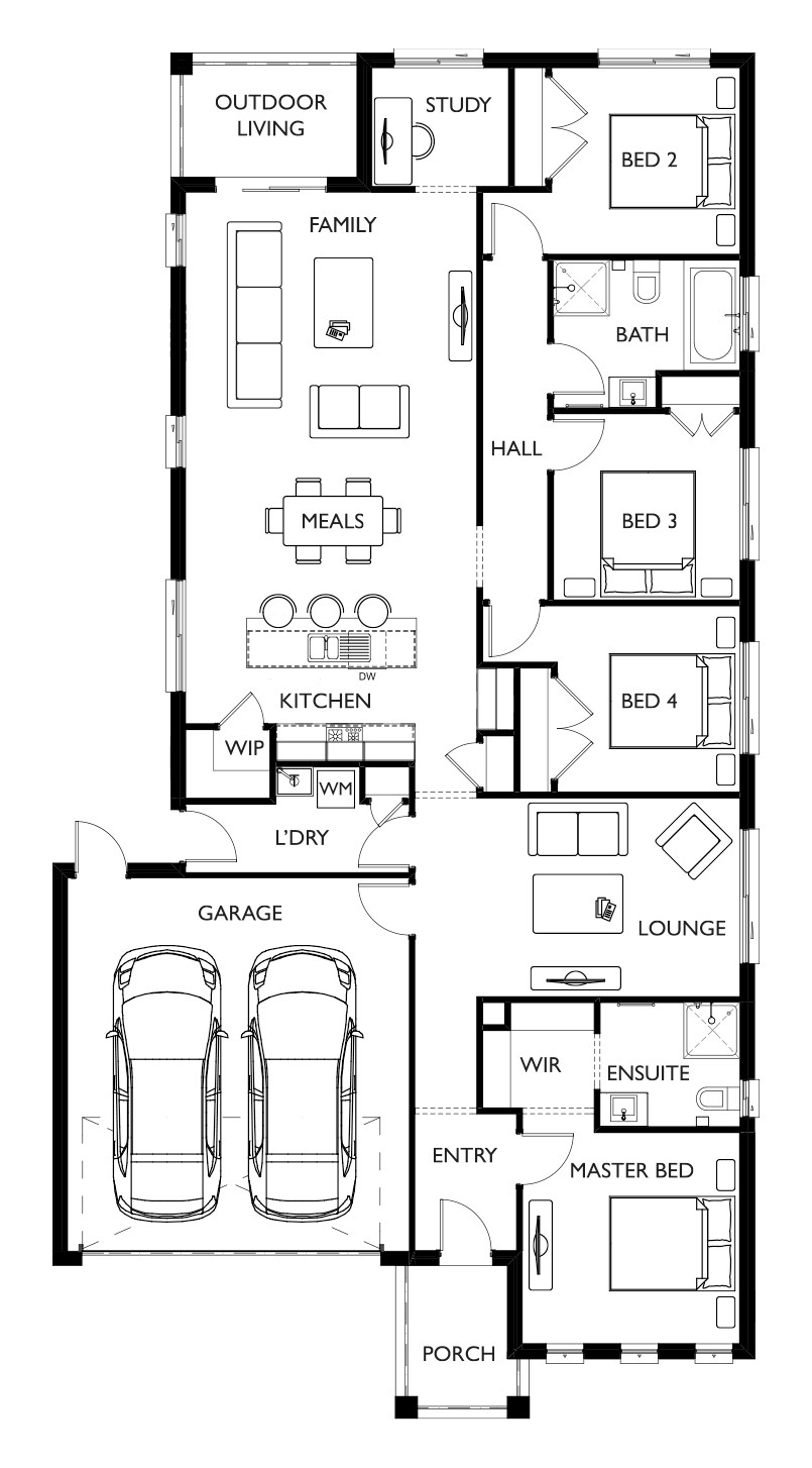 House & Land Investment Property in Truganina, VIC (3.68% Yield) | Aus Investment Properties - Floor Plan 1