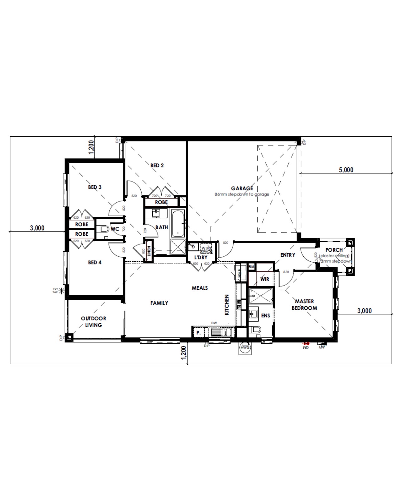 House & Land Investment Property in Rockbank, VIC (3.78% Yield) | Aus Investment Properties - Floor Plan 1