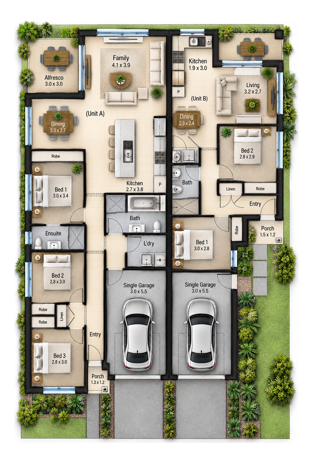 Dual Key Investment Property in Warnervale, NSW (3.74% Yield) | Aus Investment Properties - Floor Plan 1