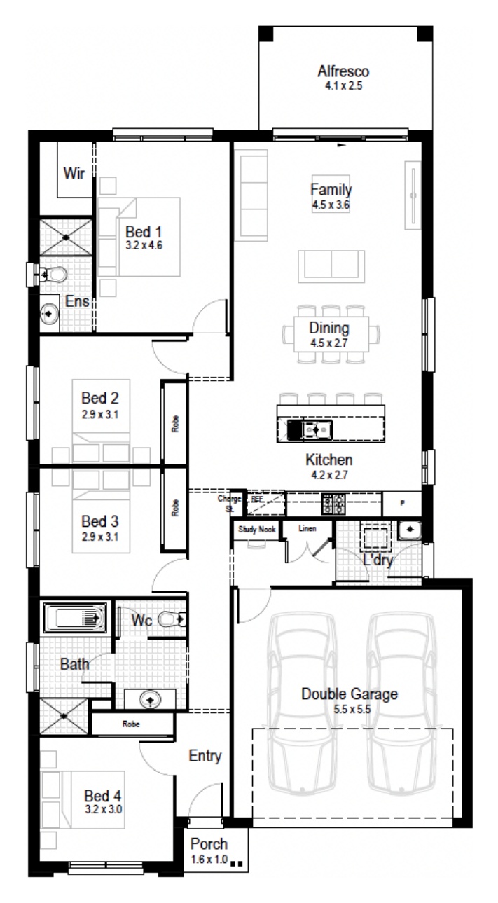 House and Land Investment Property in Wyee, NSW (4.38% Yield) | Aus Investment Properties - Floor Plan 1