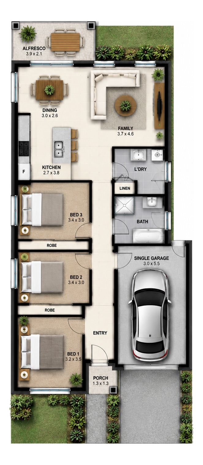 House and Land Investment Property in Wyee, NSW (4.39% Yield) | Aus Investment Properties - Floor Plan 1