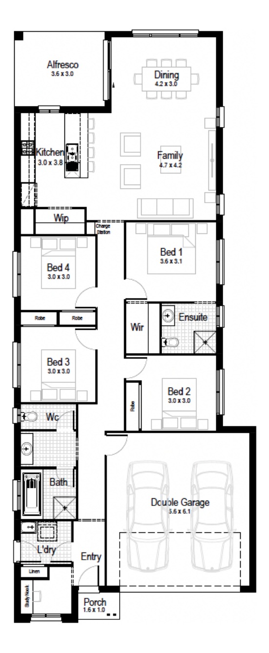 House and Land Investment Property in Bellbird, NSW (3.54% Yield) | Aus Investment Properties - Floor Plan 1