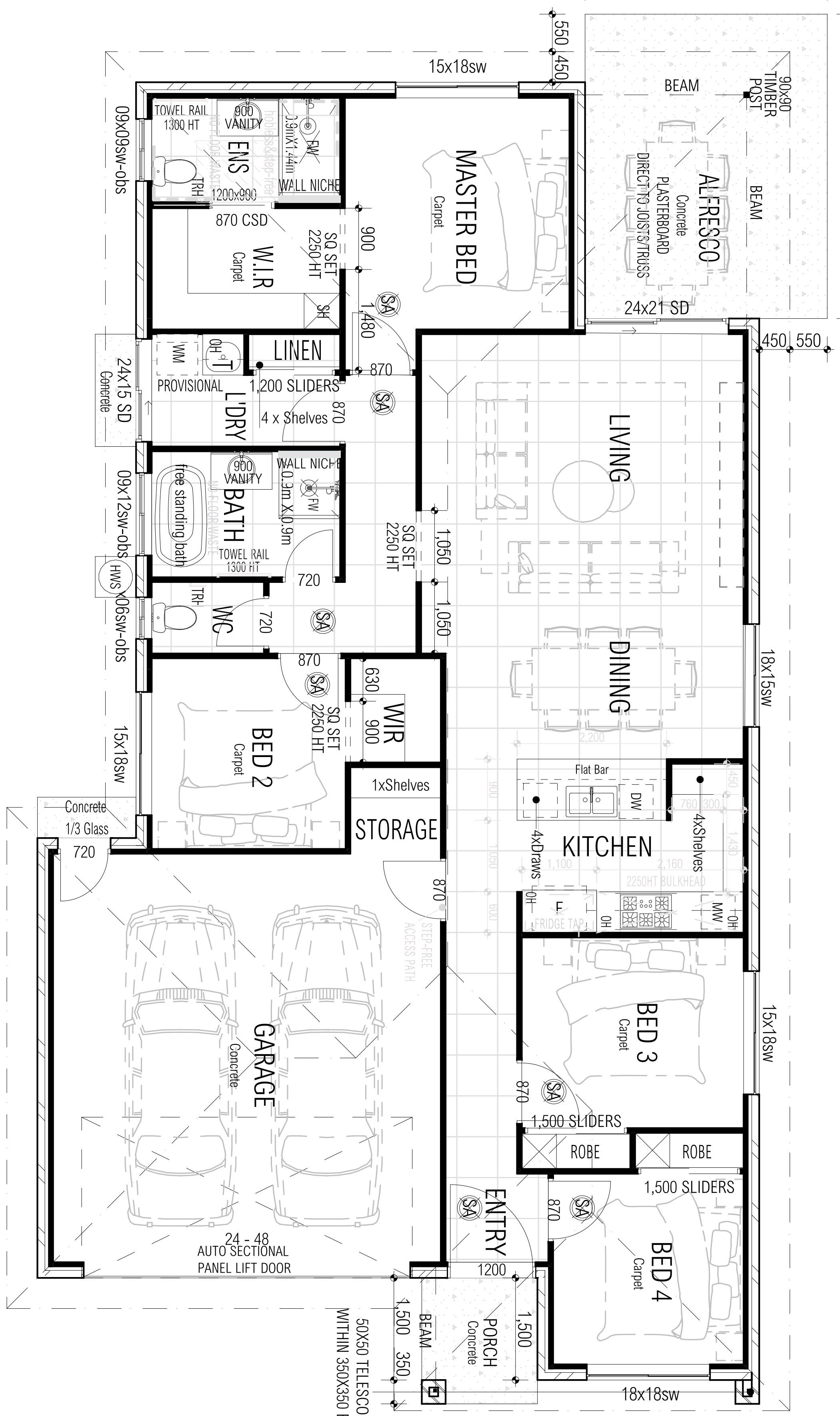 House and Land Investment Property in Redbank Plains, QLD (3.86% Yield) | Aus Investment Properties - Floor Plan 1