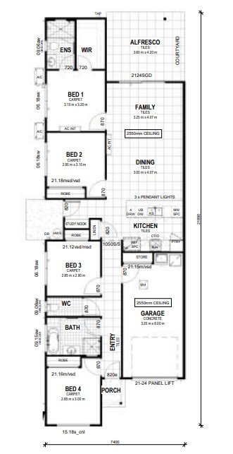 House and Land Investment Property in Morayfield, QLD (4.1% Yield) | Aus Investment Properties - Floor Plan 1