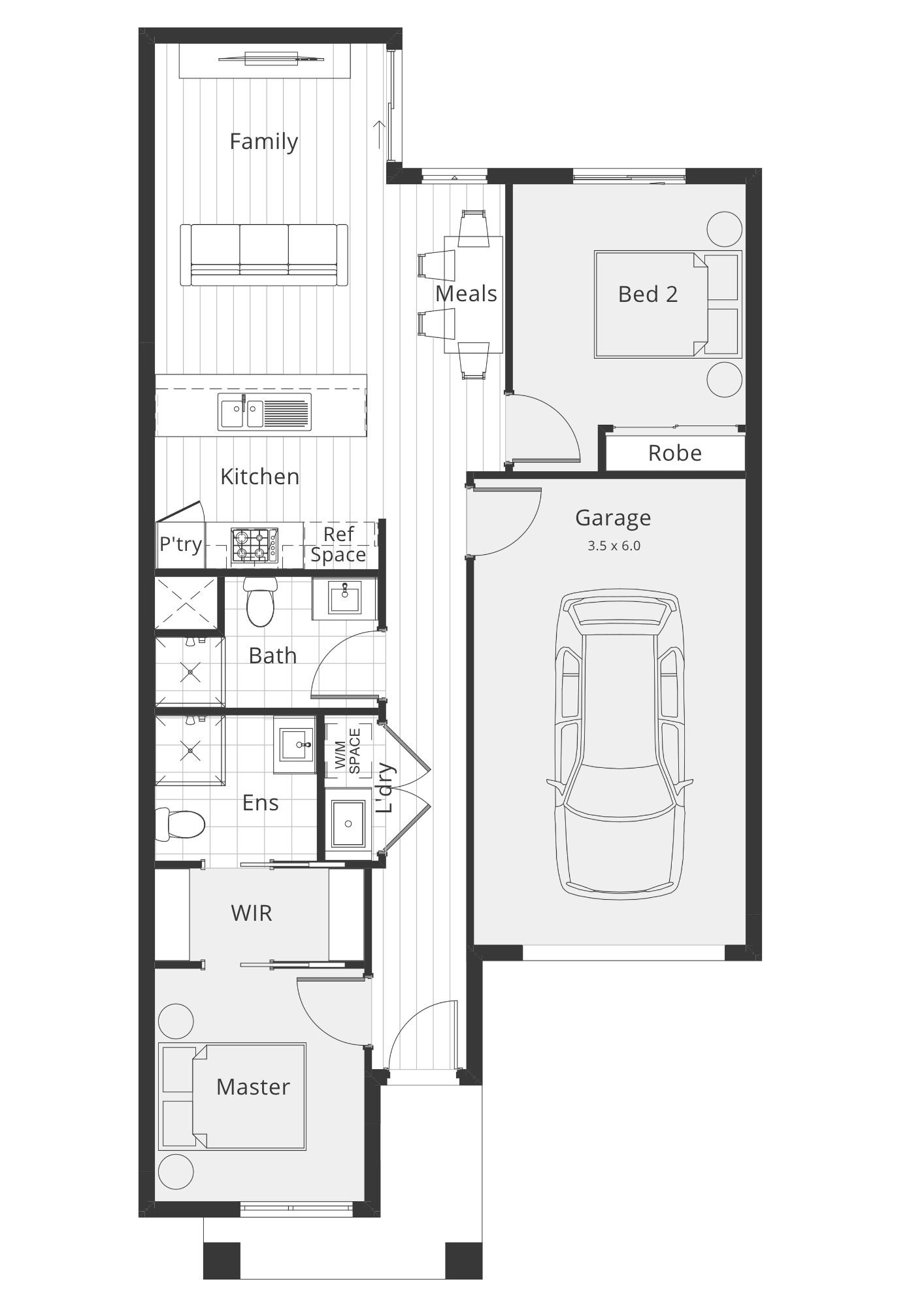 House and Land Investment Property in Beveridge, VIC (4.79% Yield) | Aus Investment Properties - Floor Plan 1