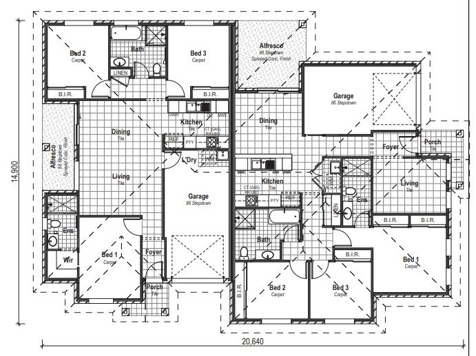 Duplex Investment Property in Warnervale, NSW (3.92% Yield) | Aus Investment Properties - Floor Plan 1