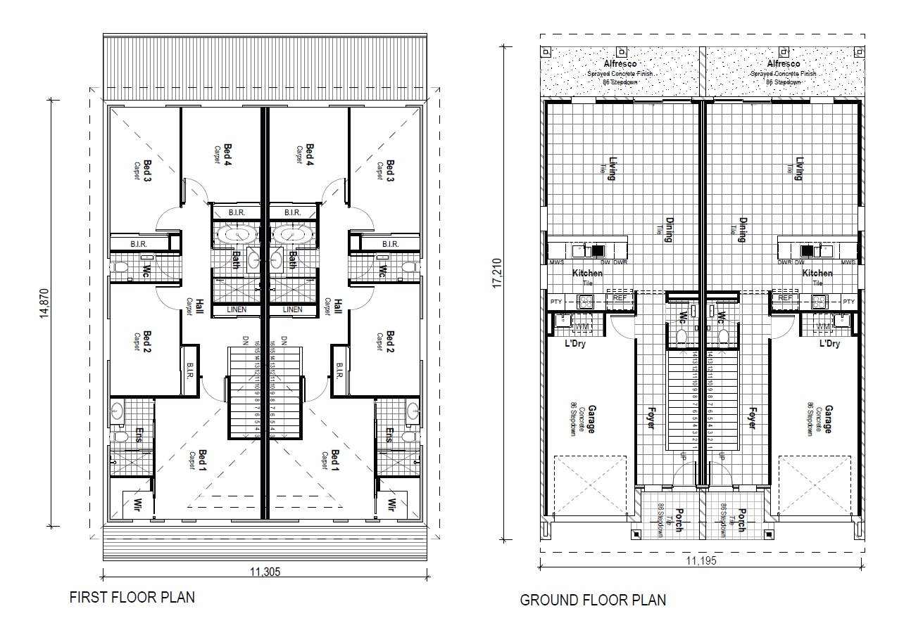 Duplex Investment Property in Dora Creek, NSW (5.12% Yield) | Aus Investment Properties - Floor Plan 1