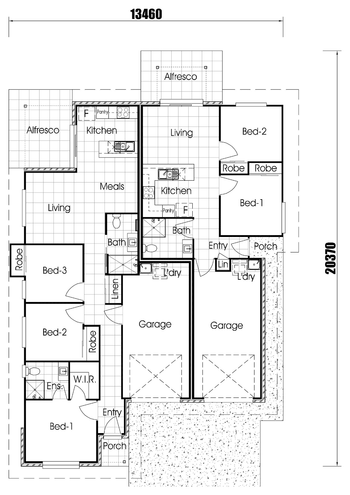 Dual Key Investment Property in Oakey, QLD (4.52% Yield) | Aus Investment Properties - Floor Plan 1