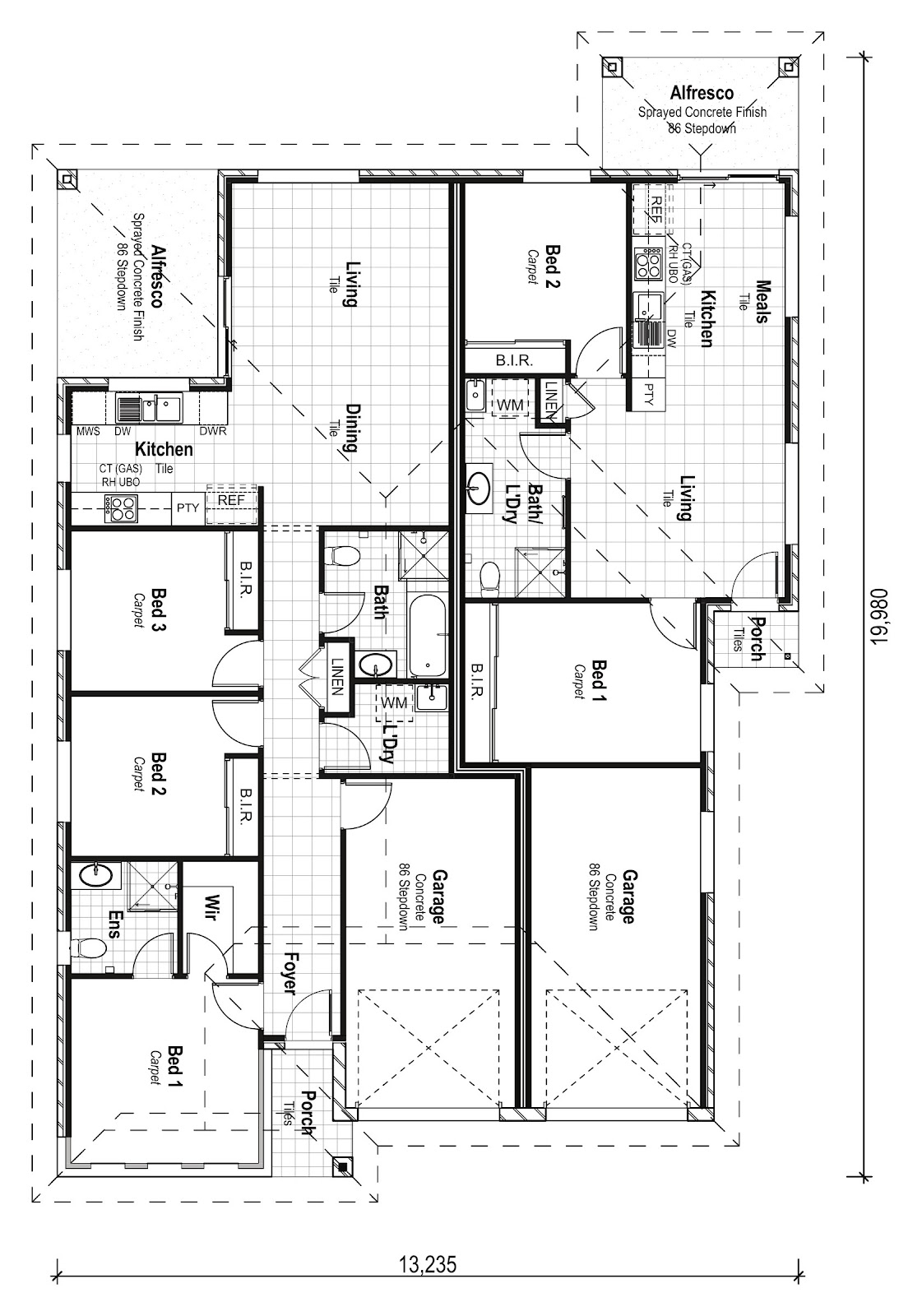 Dual Occupancy Investment Property in Lochinvar, NSW (5.36% Yield) | Aus Investment Properties - Floor Plan 1