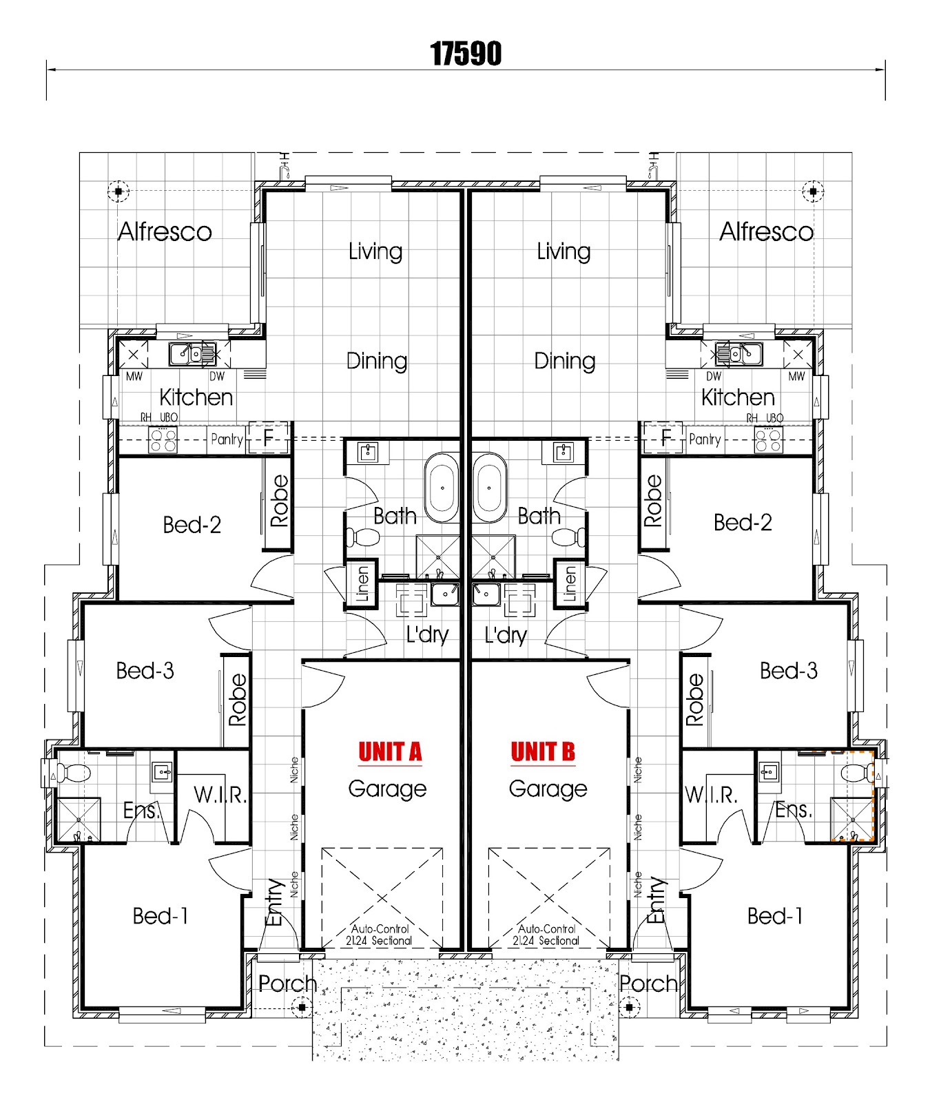 Dual Occupancy Investment Property in Oakey, QLD (4.35% Yield) | Aus Investment Properties - Floor Plan 1