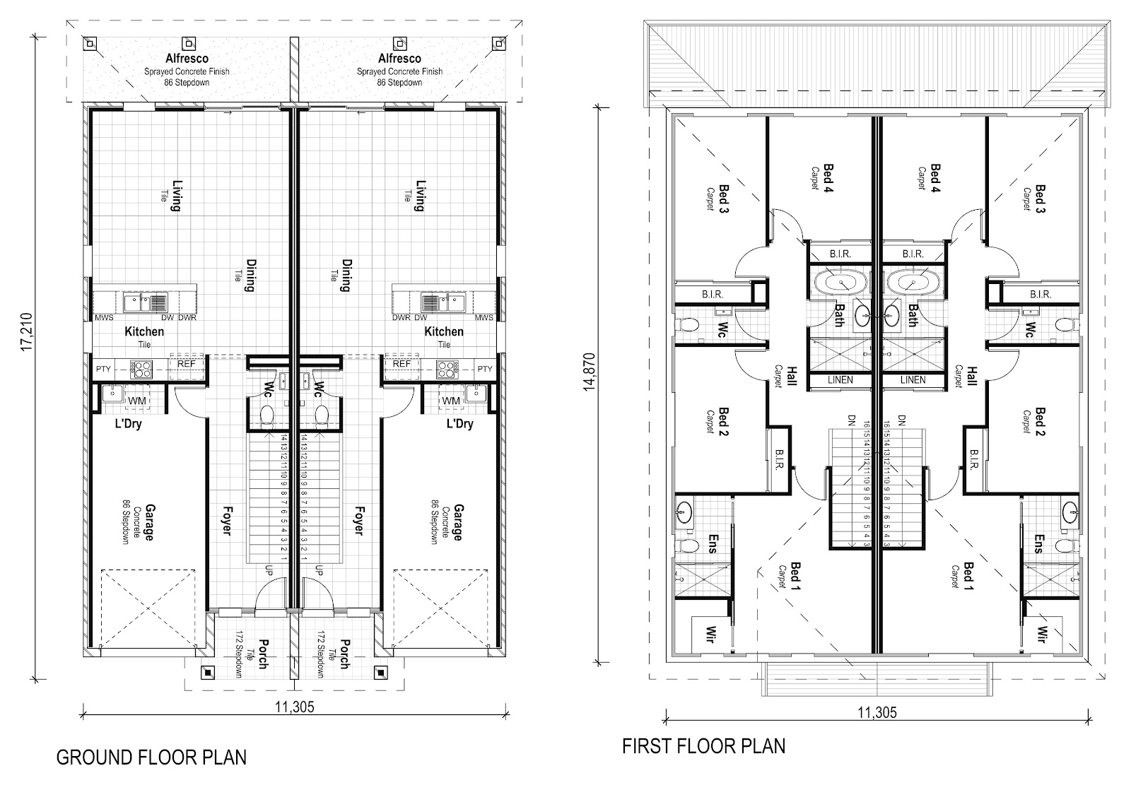 Duplex Investment Property in Dora Creek, NSW (5.42% Yield) | Aus Investment Properties - Floor Plan 1