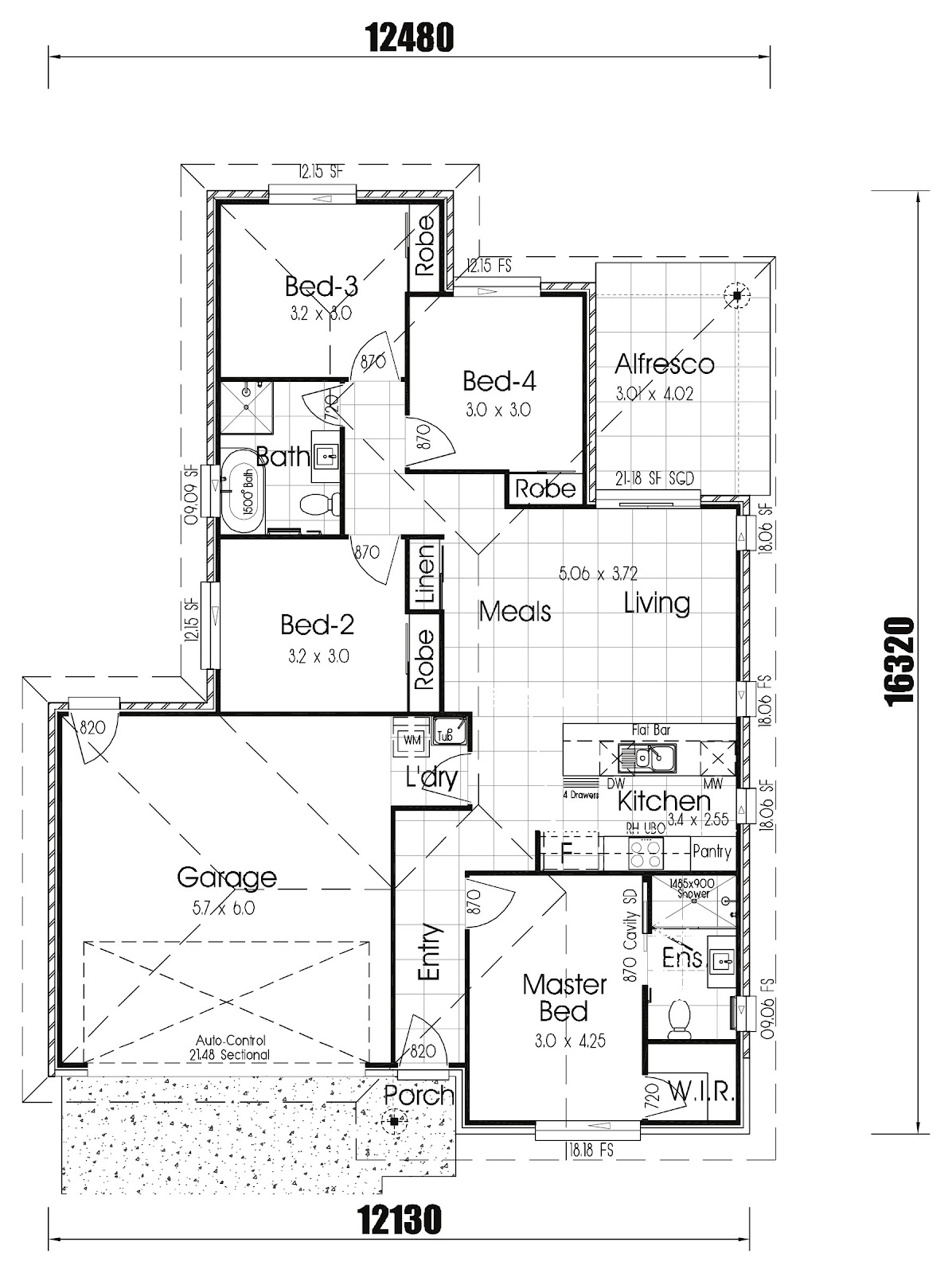 House & Land Investment Property in Glenvale, QLD (4.25% Yield) | Aus Investment Properties - Floor Plan 1