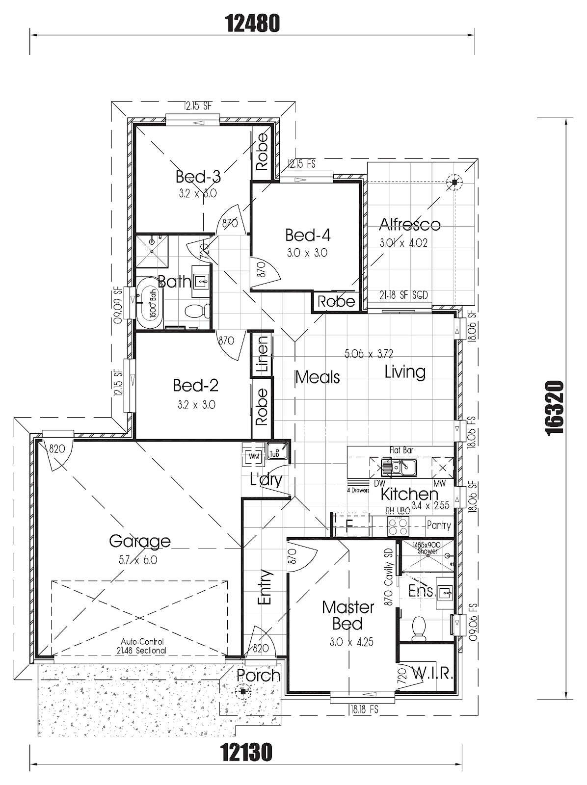 House & Land Investment Property in Glenvale, QLD (4.14% Yield) | Aus Investment Properties - Floor Plan 1