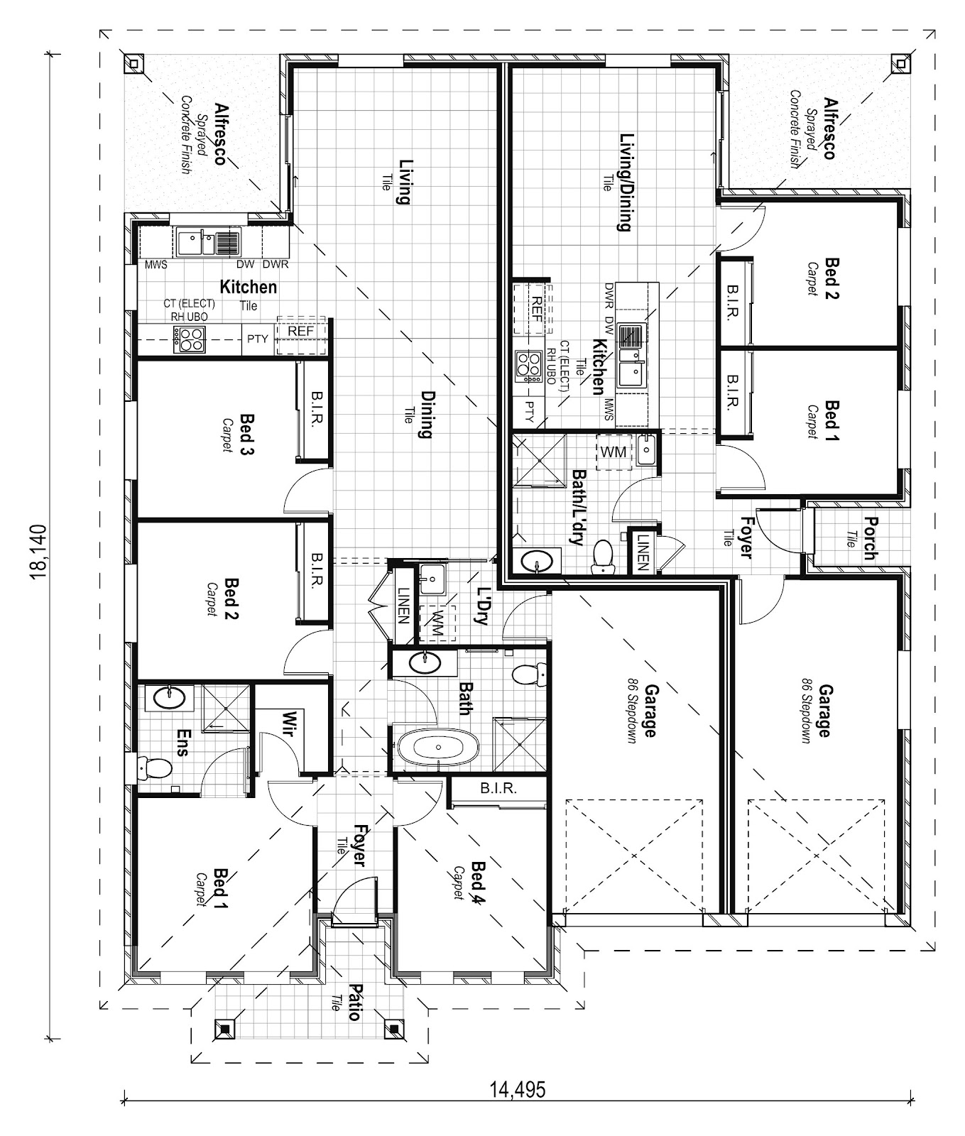 Dual Occupancy Investment Property in Gillieston Heights, NSW (5.4% Yield) | Aus Investment Properties - Floor Plan 1