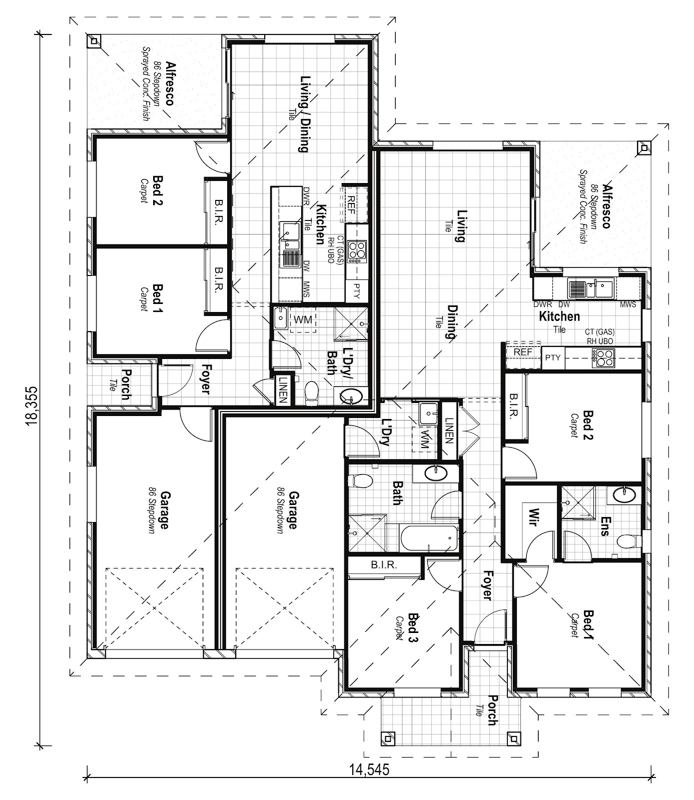 Dual Key Investment Property in Chisholm, NSW (5.18% Yield) | Aus Investment Properties - Floor Plan 1