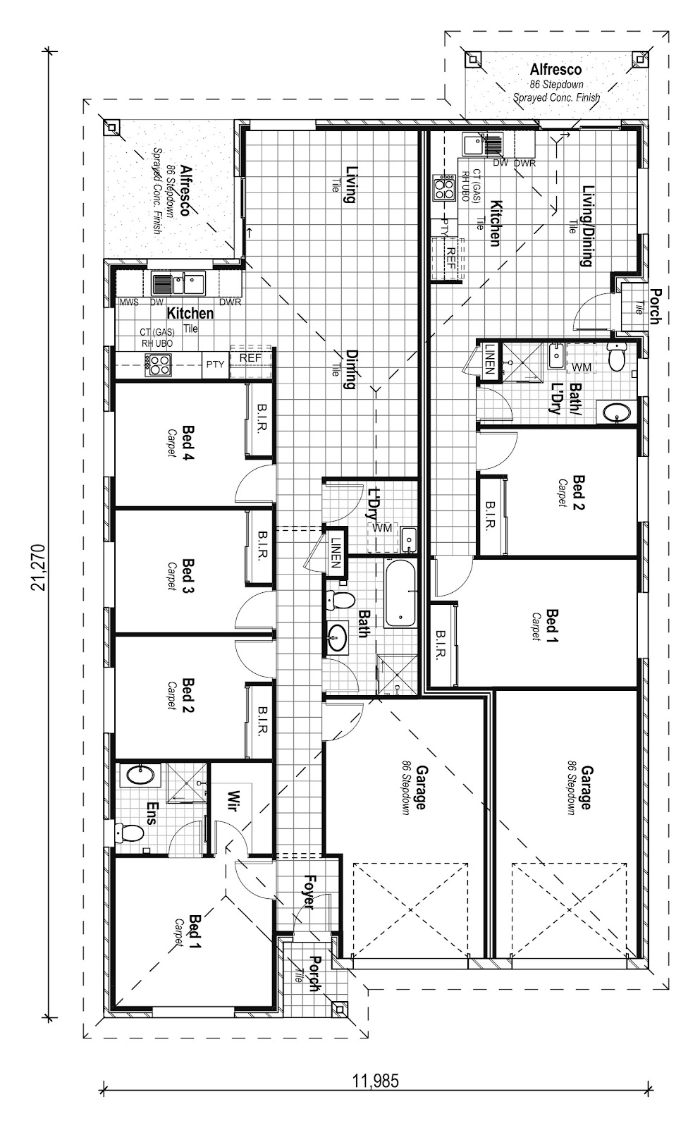 Dual Key Investment Property in Warnervale, NSW (5.39% Yield) | Aus Investment Properties - Floor Plan 1
