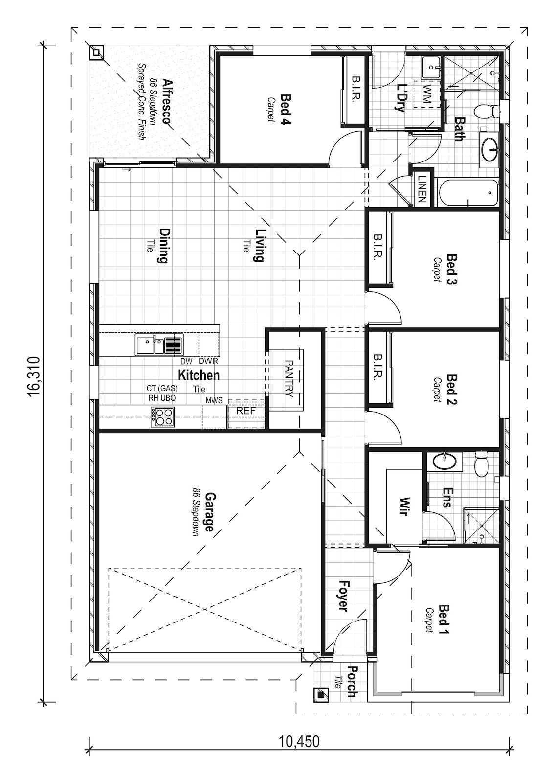 House & Land Investment Property in Woongarrah, NSW (3.8% Yield) | Aus Investment Properties - Floor Plan 1