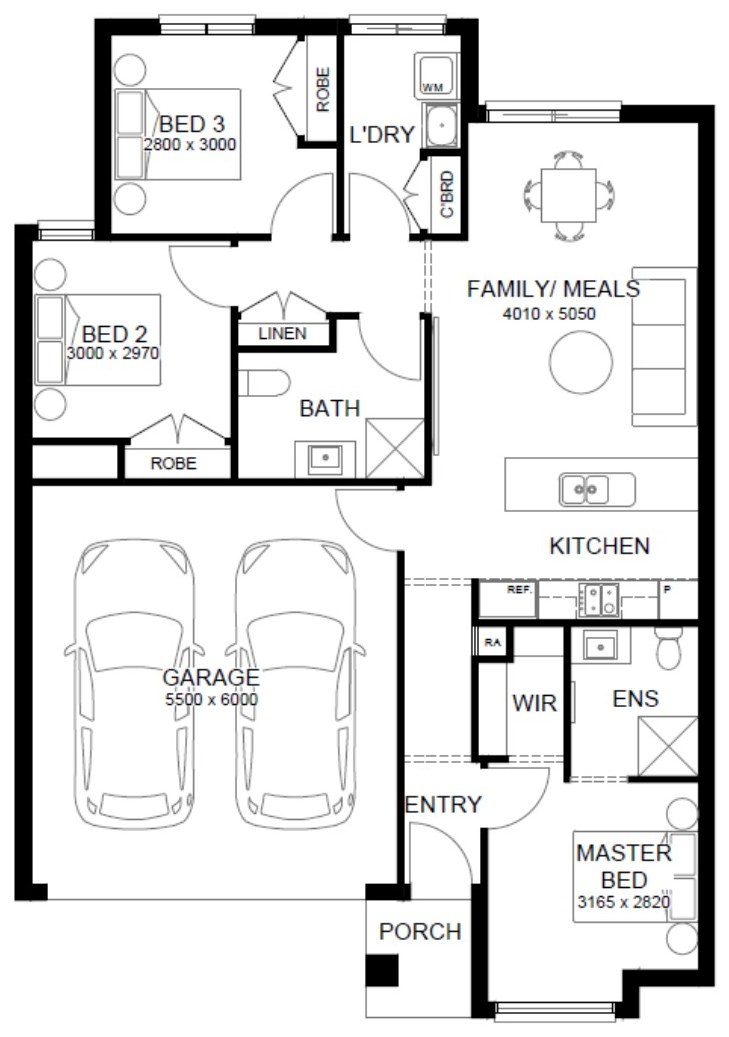 House and Land Investment Property in Clyde North, VIC | Aus Investment Properties - Floor Plan 1