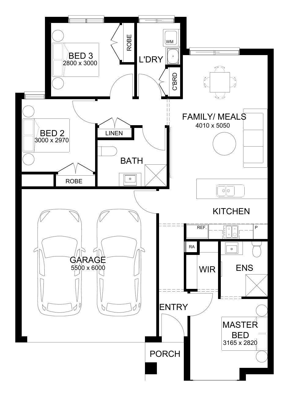 House and Land Investment Property in Clyde North, VIC | Aus Investment Properties - Floor Plan 1