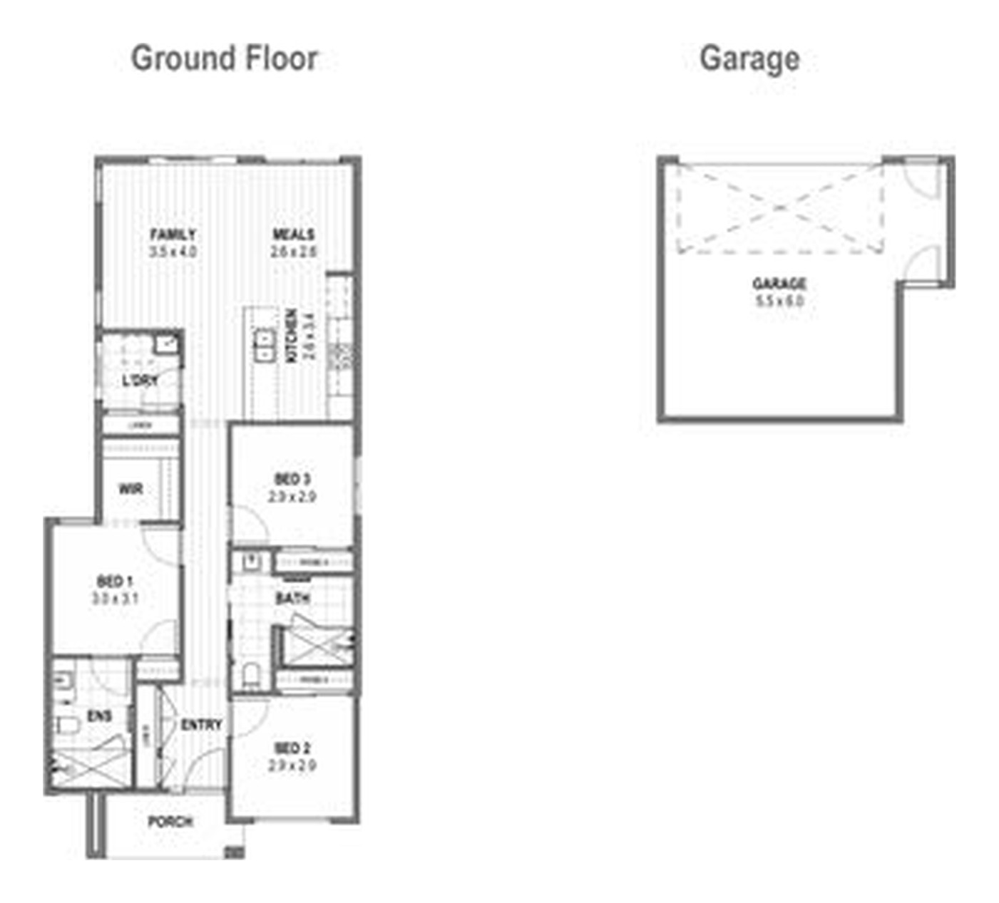 House and Land Investment Property in Wollert, VIC | Aus Investment Properties - Floor Plan 1