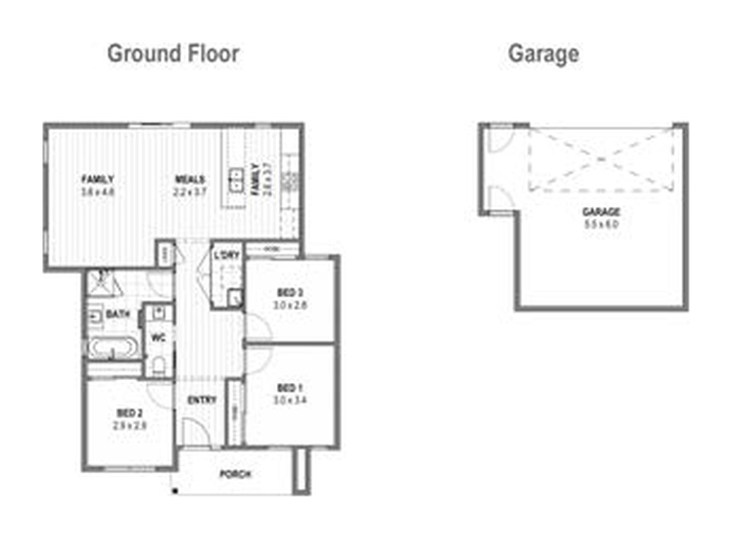 House and Land Investment Property in Wollert, VIC | Aus Investment Properties - Floor Plan 1