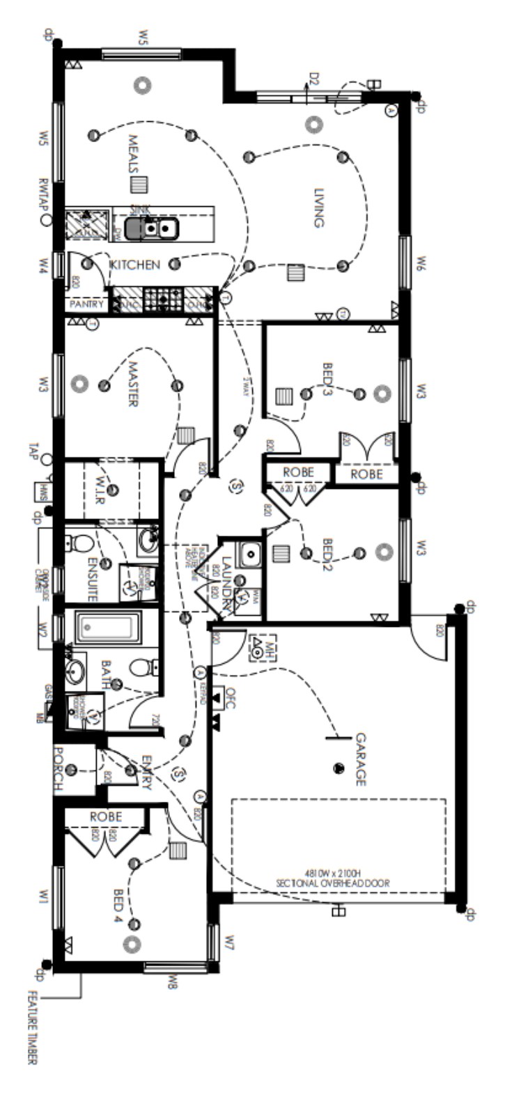 House and Land Investment Property in Mernda, VIC | Aus Investment Properties - Floor Plan 1