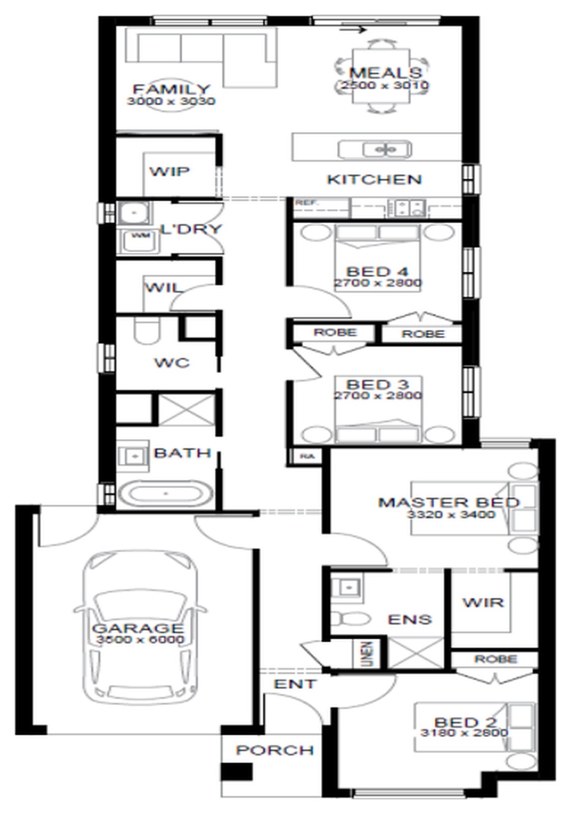 House and Land Investment Property in Exford, VIC | Aus Investment Properties - Floor Plan 1