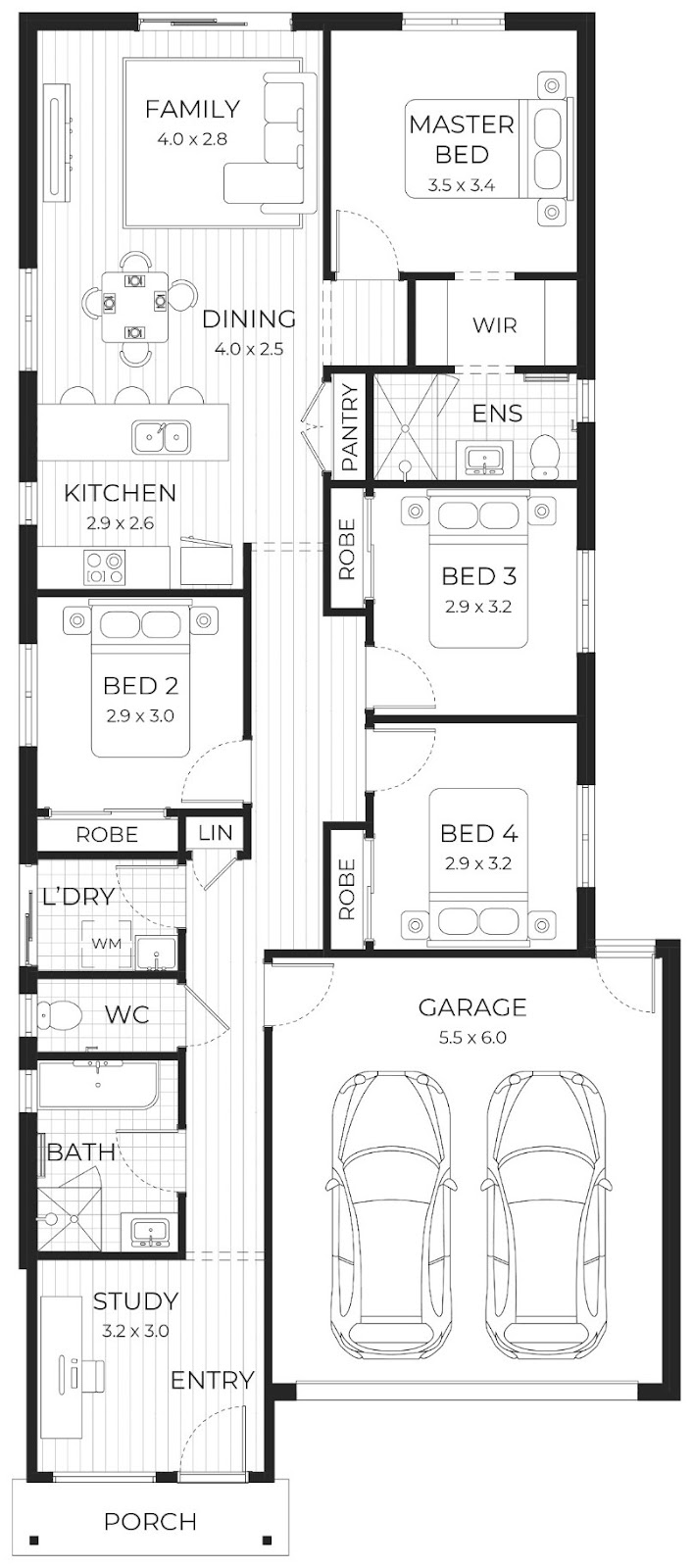 House and Land Investment Property in Rockbank, VIC | Aus Investment Properties - Floor Plan 1