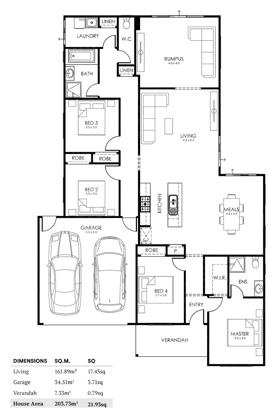 House and Land Investment Property in Eynesbury, VIC | Aus Investment Properties - Floor Plan 1