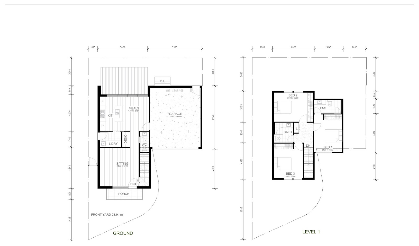 Townhouse Investment Property in Donvale, VIC | Aus Investment Properties - Floor Plan 1