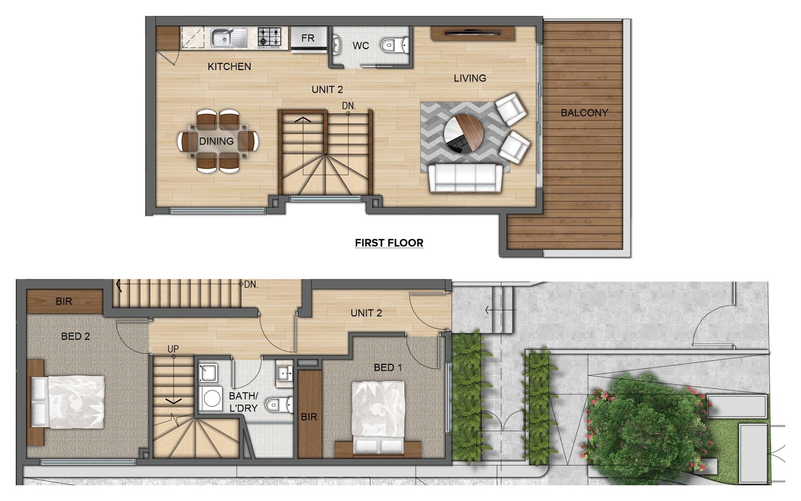 Townhouse Investment Property in McKinnon, VIC | Aus Investment Properties - Floor Plan 1