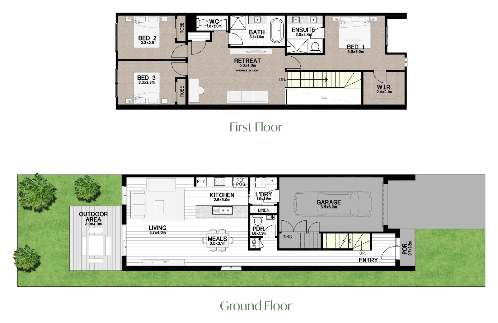 Townhouse Investment Property in Broadmeadows, VIC | Aus Investment Properties - Floor Plan 1