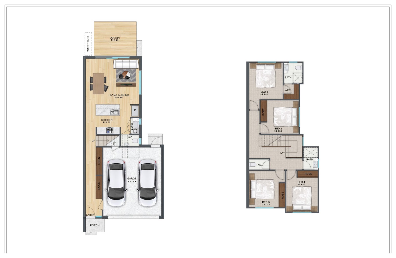 Townhouse Investment Property in Kilsyth, VIC | Aus Investment Properties - Floor Plan 1