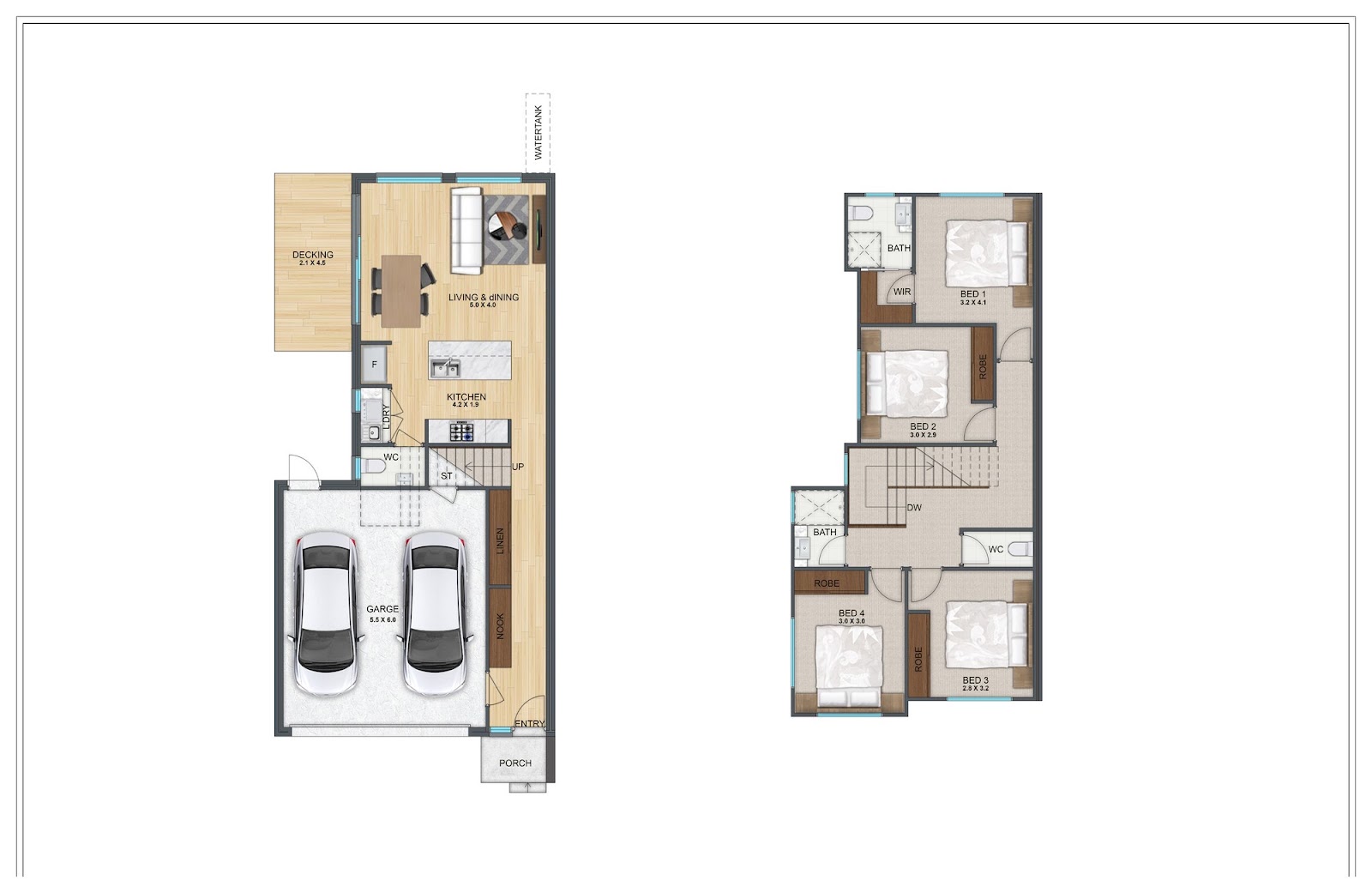 Townhouse Investment Property in Kilsyth, VIC | Aus Investment Properties - Floor Plan 1